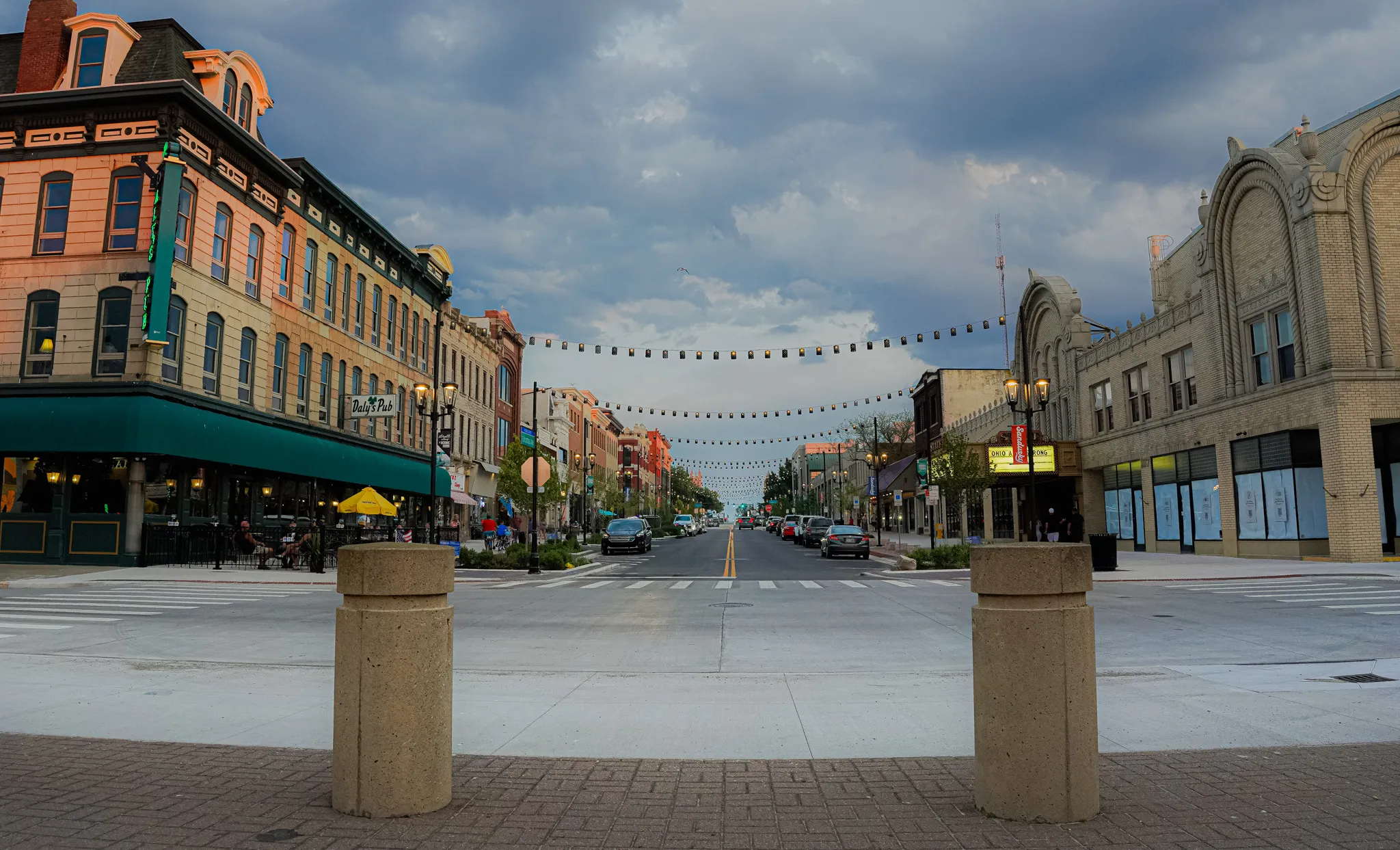 Downtown Sandusky Columbus Avenue waterfront
