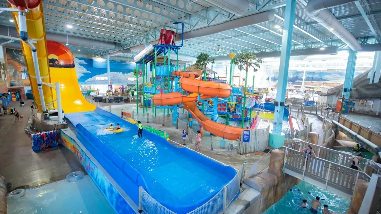 Kalahari Resort and indoor waterpark in Sandusky, Ohio