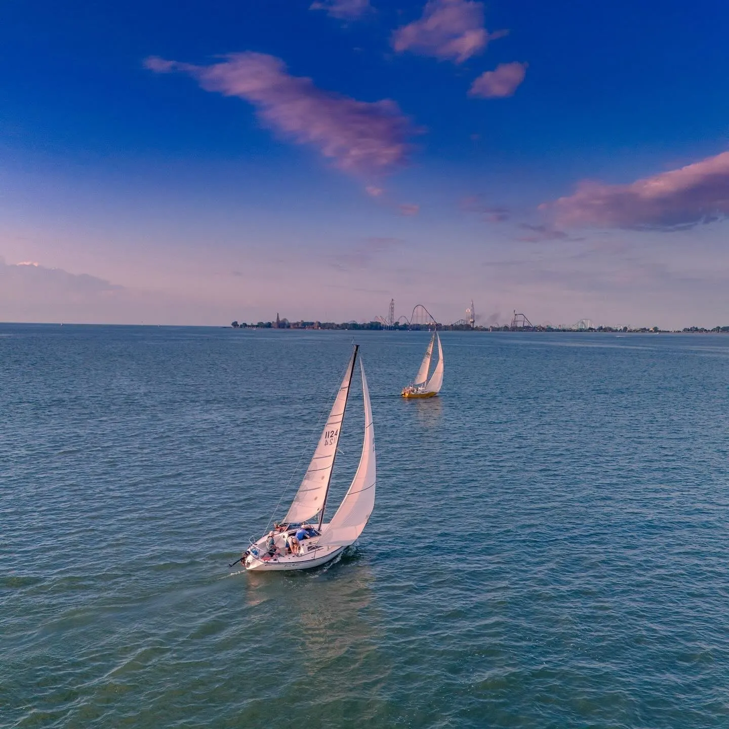 Beautiful Lake Erie shores and islands