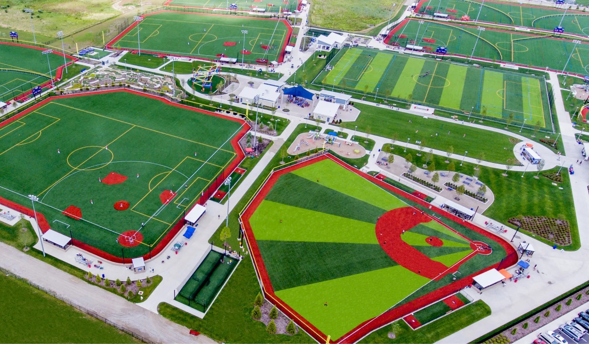 Sports Force Parks aerial view