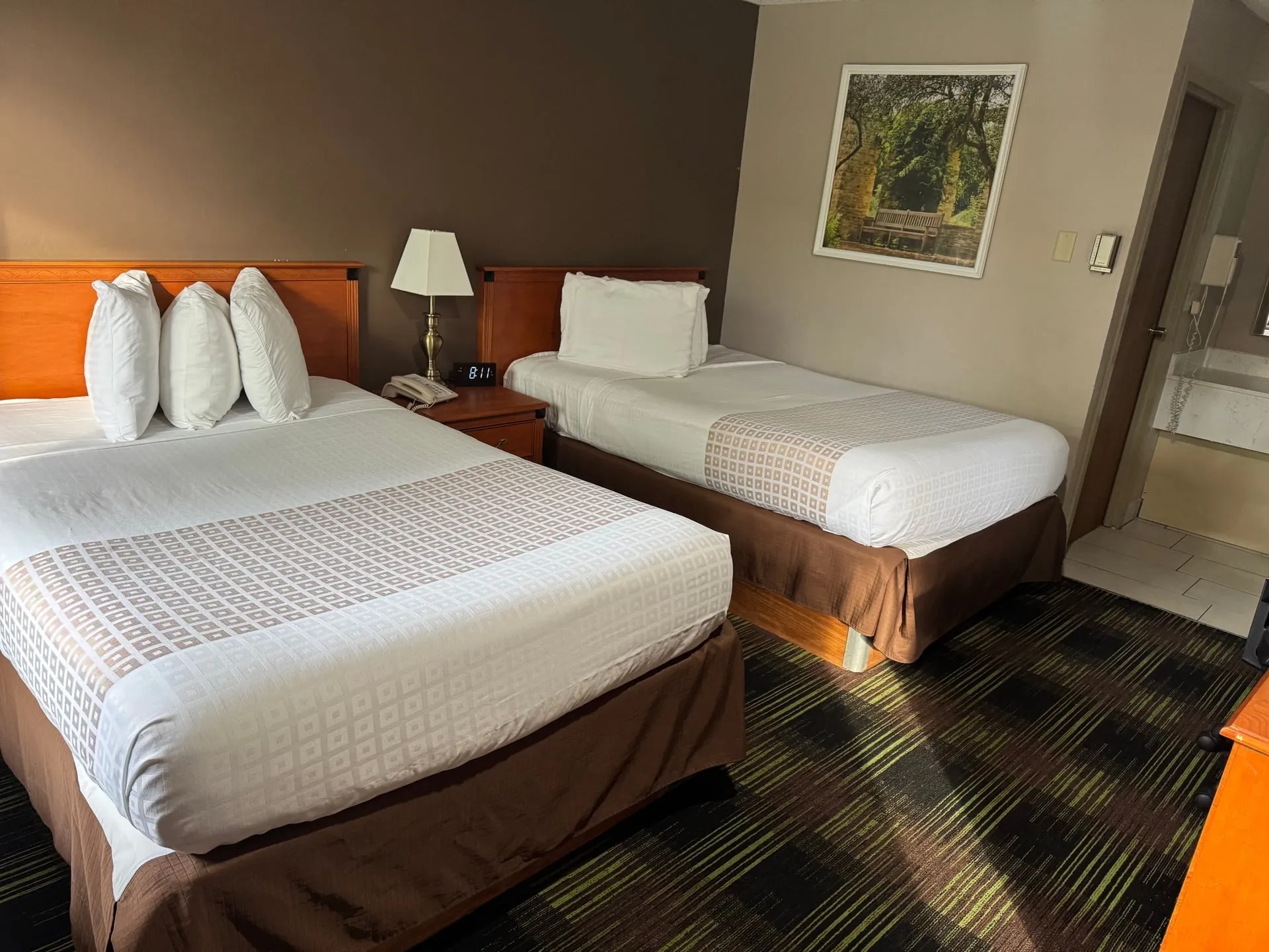 Three Room Suite with two double beds