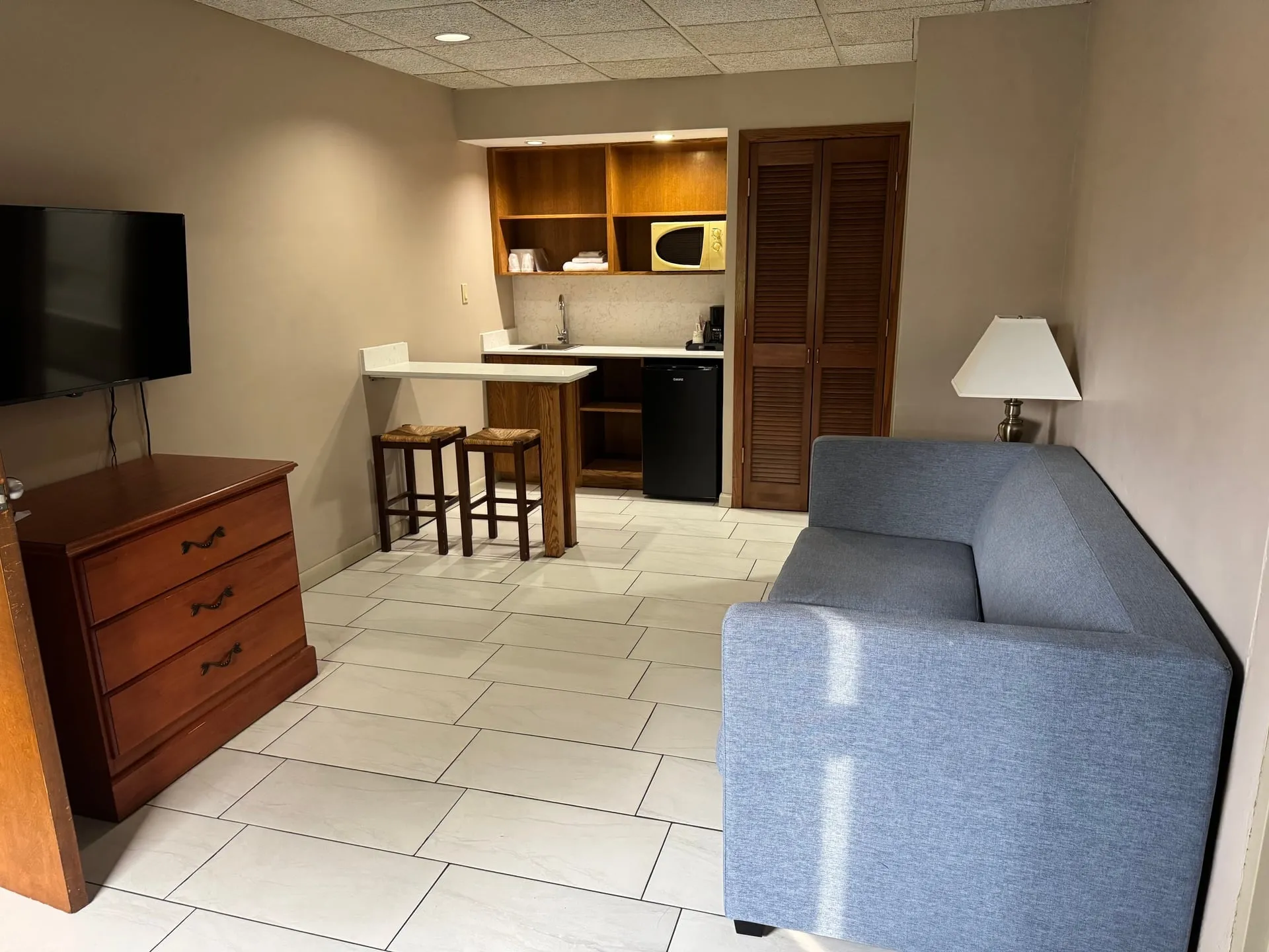 Three Room Suite spacious living area